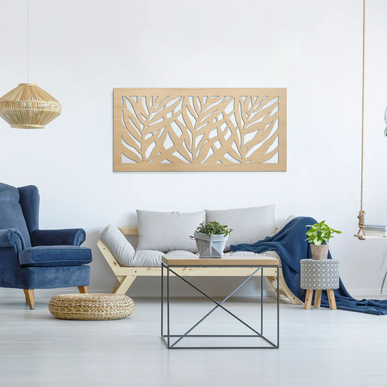 Dekoracja Na Ścianę, Obraz Ażurowy BELIZE 120x55 cm - obrazek 2