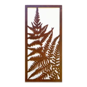 Dekoracja na Ścianę, Drewniany Ażurowy Panel Dekoracyjny FERN 120x60 cm