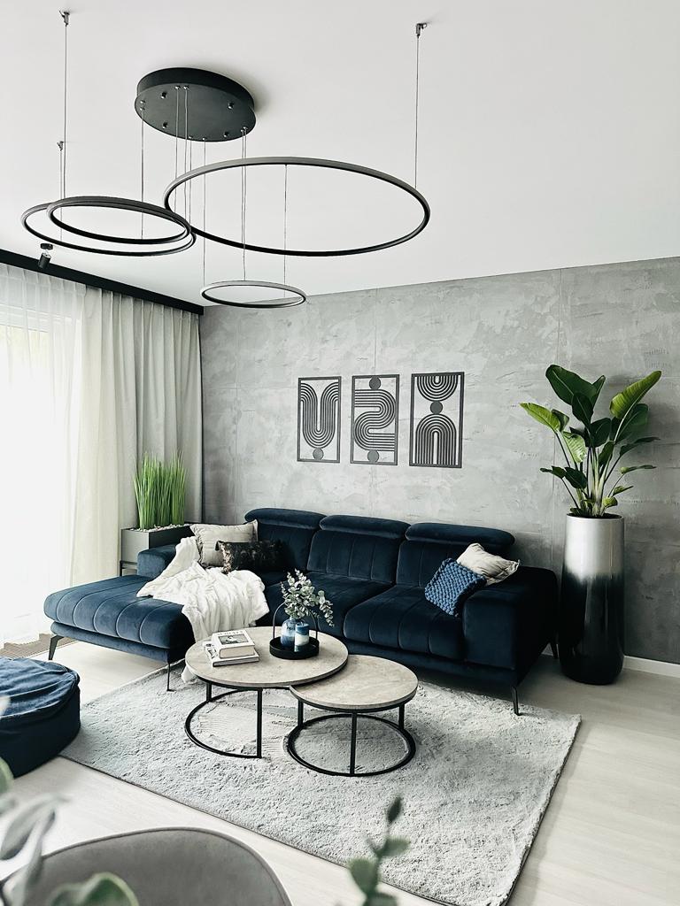 Drewniany Tryptyk GEOMETRYCZNY 120×70 cm – Dekoracja na Ścianę - obrazek 12
