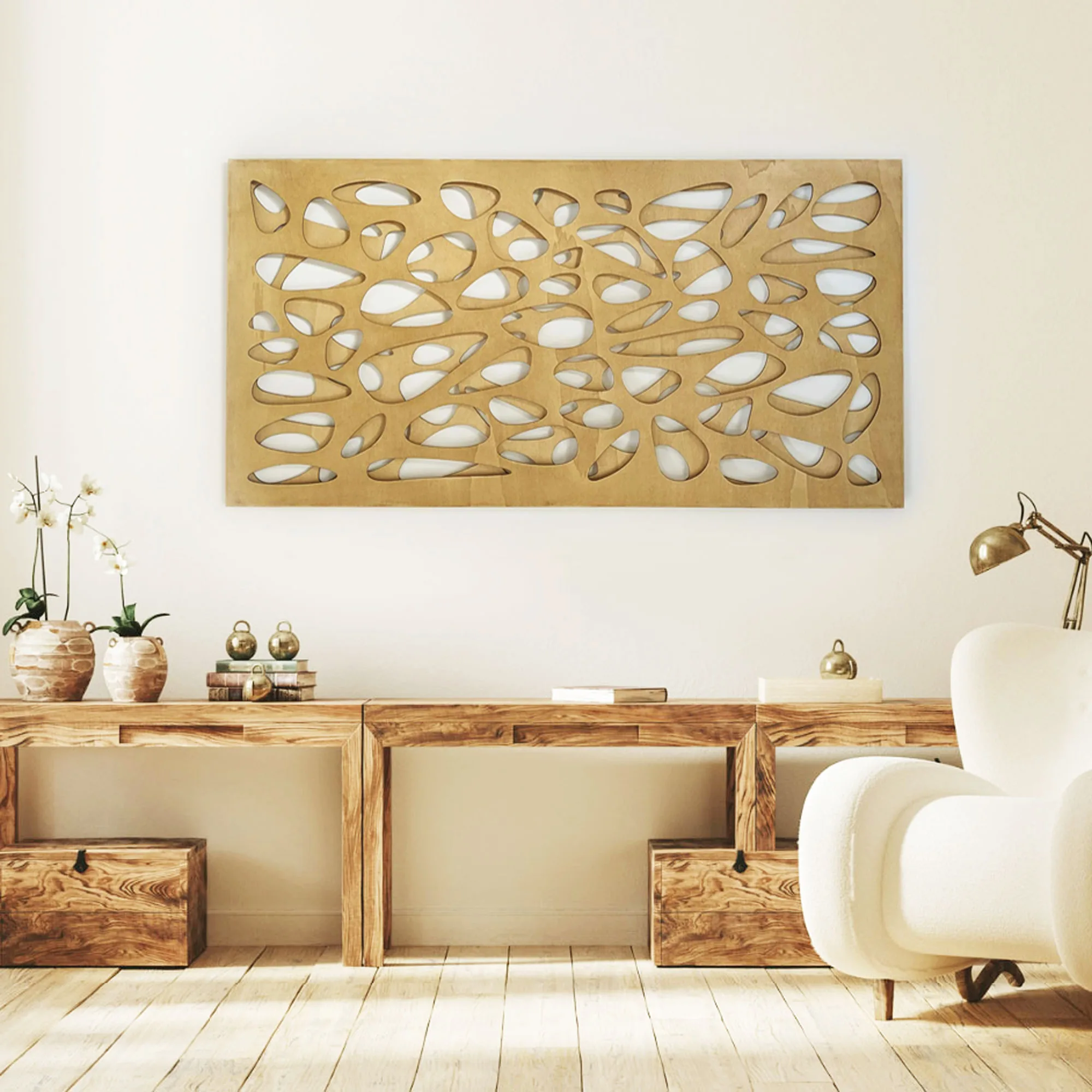 Dekoracja Na Ścianę, Dwuwarstwowy Obraz BLUE SKY 60 x 120cm - obrazek 2