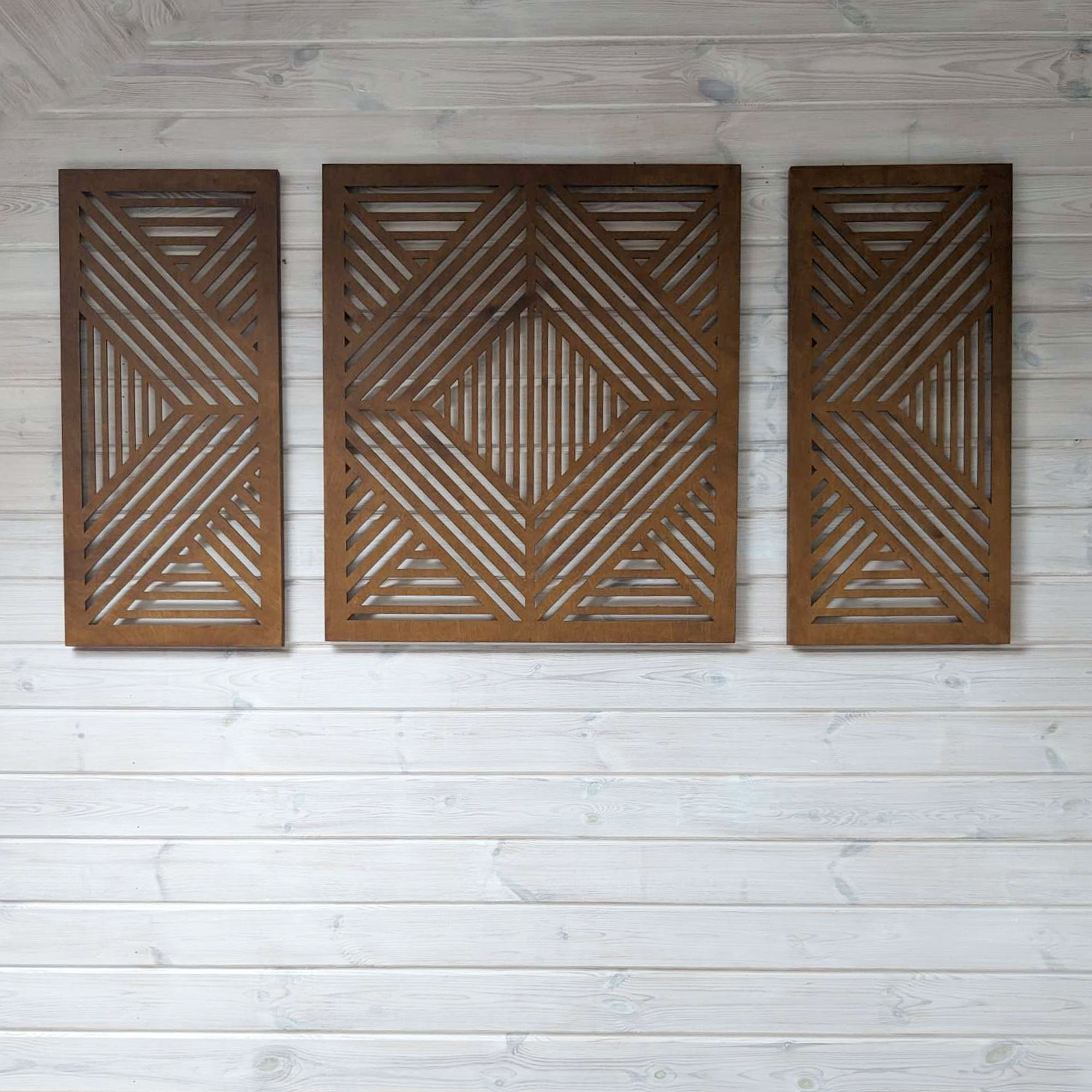 Dekoracja Na Ścianę, Obrazy Ażurowe Tryptyk SYMETRIA 158 x 80cm (całość) - obrazek 7